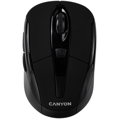 Canyon MSO-W6 Ergonomic 2.4 GHz Wireless Mouse, Black