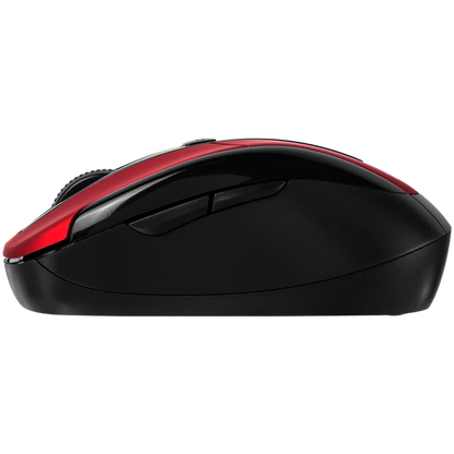 Canyon MSO-W6 Red 2.4GHz Ergonomic Wireless Mouse