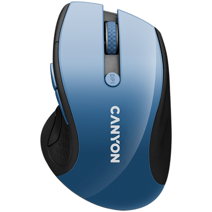 Mysz bezprzewodowa BlueLED Canyon MW 01 szaro niebieska