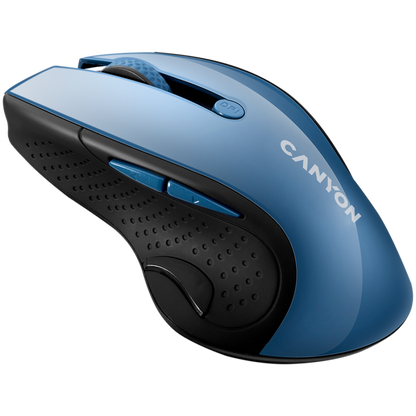 Mysz bezprzewodowa BlueLED Canyon MW 01 szaro niebieska