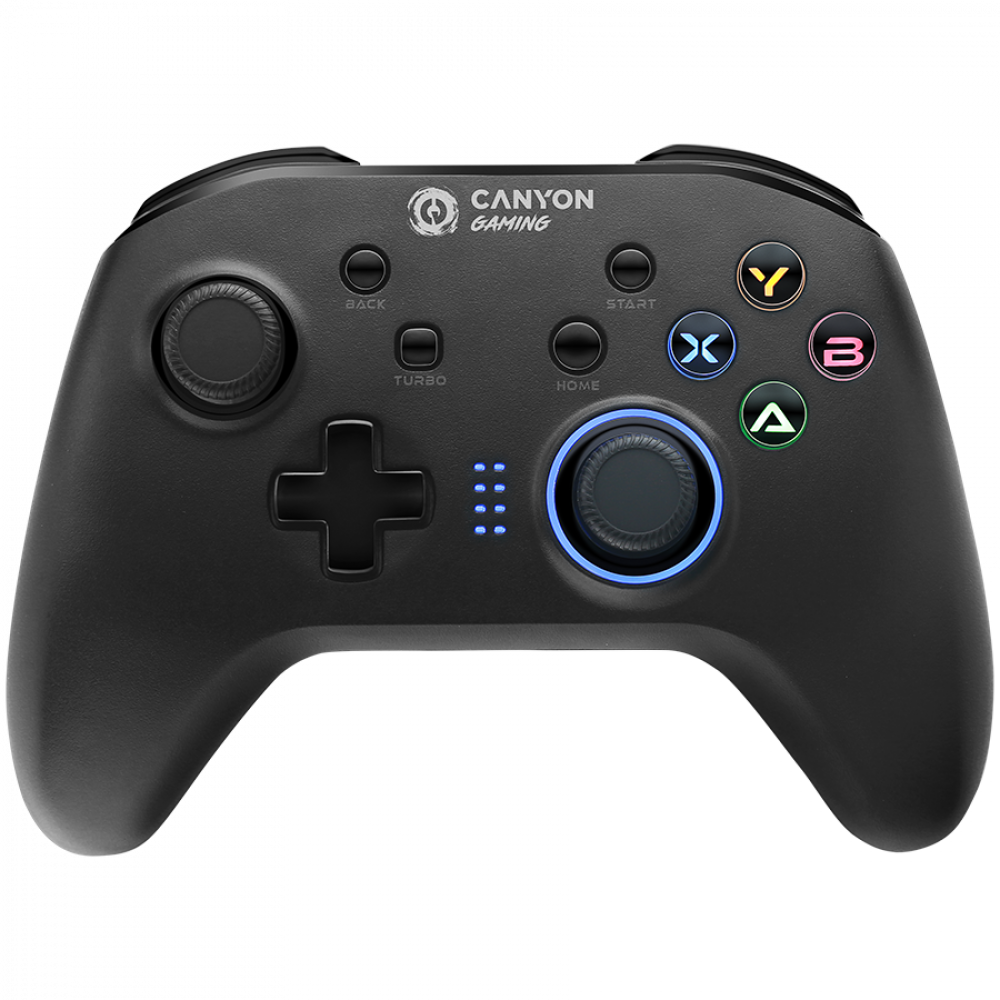 Kontroler bezprzewodowy do gier Android/Nintendo/PC/PS3 Canyon GP-W3 czarny