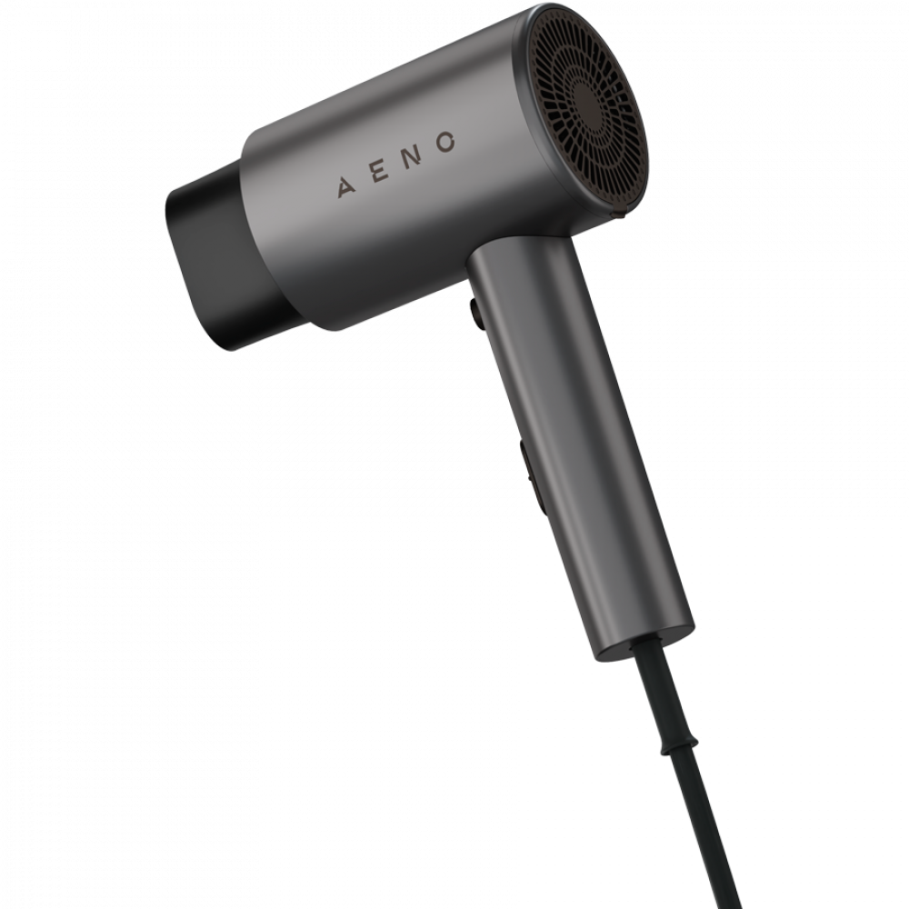 Haartrockner 2000W 3 Modi Ionenfunktion Aeno HD2 grau