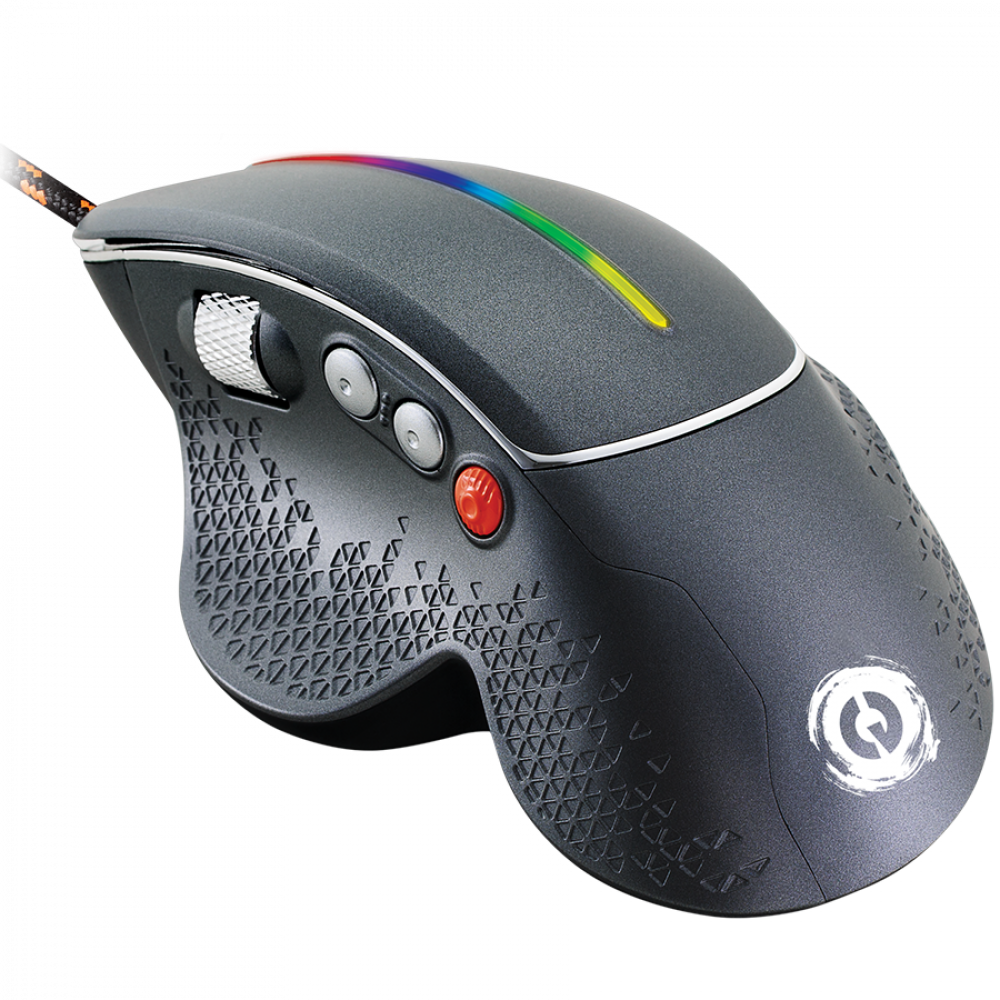 Canyon GM-12 Wired RGB Gaming Mouse 6 Buttons Dark Grey