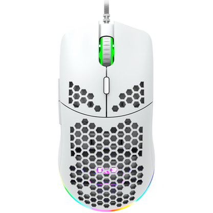 Mysz gamingowa przewodowa RGB 7 przycisków Canyon GM-11 biała