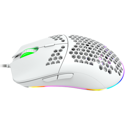Mysz gamingowa przewodowa RGB 7 przycisków Canyon GM-11 biała