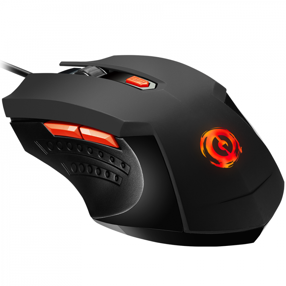 Mysz gamingowa przewodowa RGB 6 przycisków Canyon GM-1 czarna