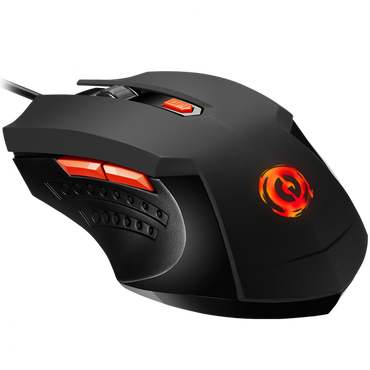 Mysz gamingowa przewodowa RGB 6 przycisków Canyon GM-1 czarna