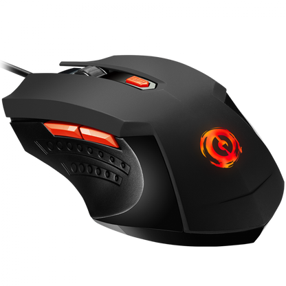 Mysz gamingowa przewodowa RGB 6 przycisków Canyon GM-1 czarna