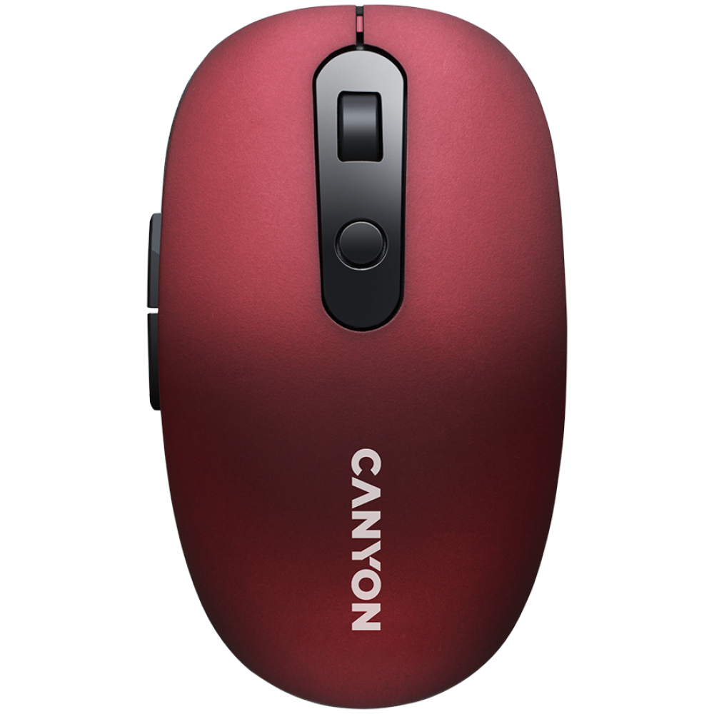 Canyon MW 9 Ergonomic Wireless Mouse Red Dual-Mode