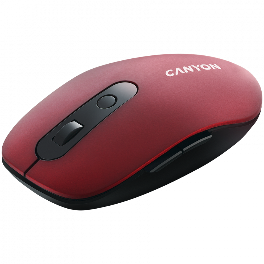 Canyon MW 9 Ergonomic Wireless Mouse Red Dual-Mode
