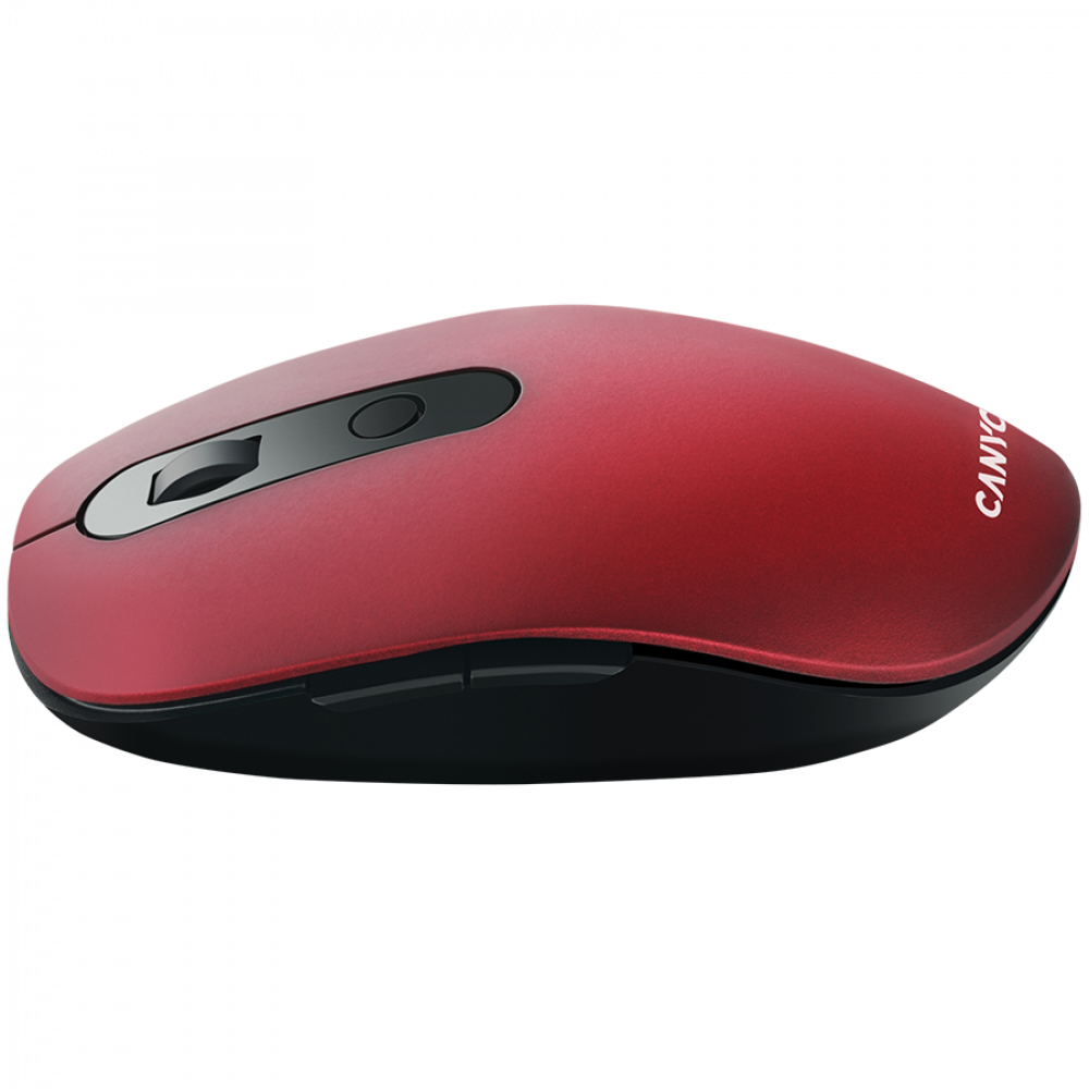 Canyon MW 9 Ergonomic Wireless Mouse Red Dual-Mode
