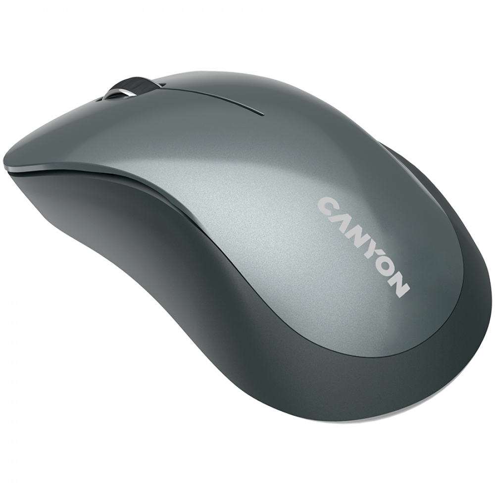 Mysz bezprzewodowa 2.4 GHz ergonomiczna Canyon MW-11 czarna