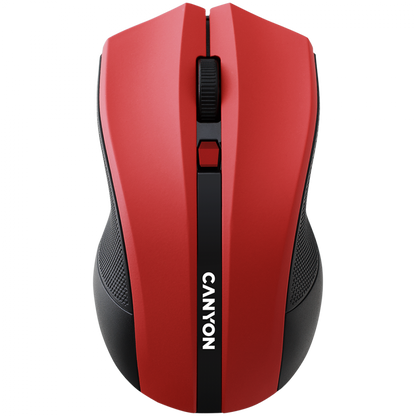 Ergonomische kabellose Maus Canyon MW 5 rot