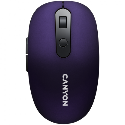 Canyon MW 9 kabellose ergonomische Maus lila zwei Modi