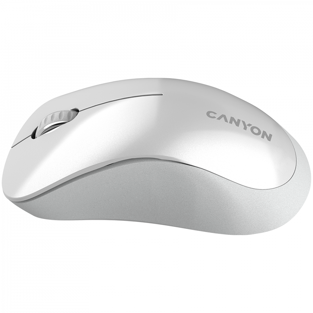 Canyon MW-11 Wireless Optical Mouse white-grey