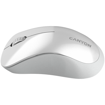 Canyon MW-11 optische kabellose Maus weiß-grau