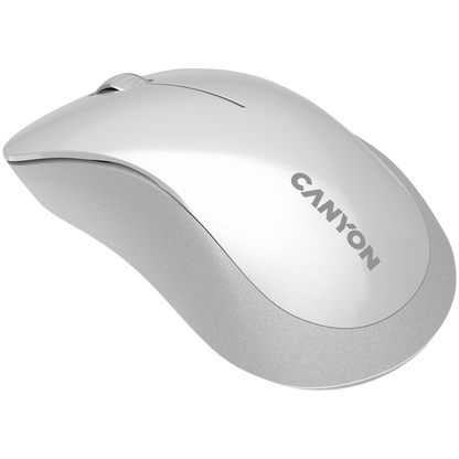 Canyon MW-11 Wireless Optical Mouse white-grey