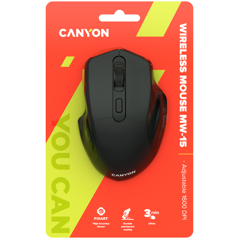 CANYON MW 15 BT Maus Schwarz