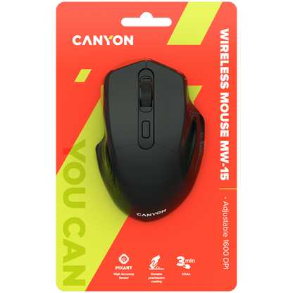 CANYON MW 15 BT Maus Schwarz