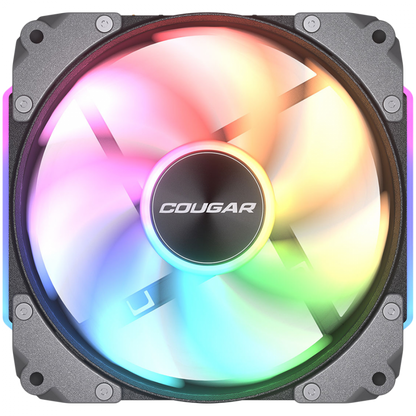 Wentylator COUGAR Apolar 120 ARGB RGB czarny 3 szt.