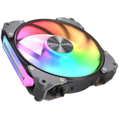 Wentylator COUGAR Apolar 120 ARGB RGB czarny 3 szt.