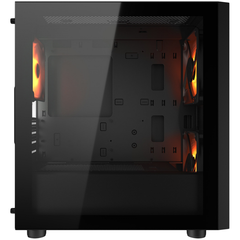 COUGAR UNIFACE MINI RGB Mini Tower Case with Window, Black