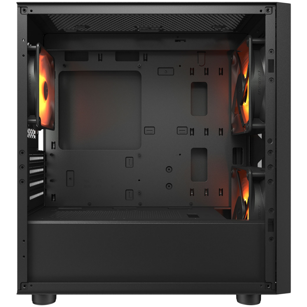COUGAR UNIFACE MINI RGB Mini Tower Case with Window, Black