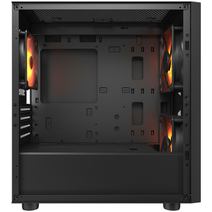 COUGAR UNIFACE MINI RGB Mini Tower Case with Window, Black
