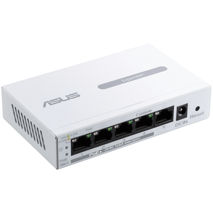 ASUS ExpertWiFi EBP15 5-Port GbE PoE+ Switch 60W mit 4 PoE+ Ports