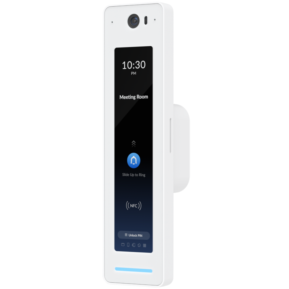 UBIQUITI NFC Card Reader and Intercom with Microphone and Speakers White