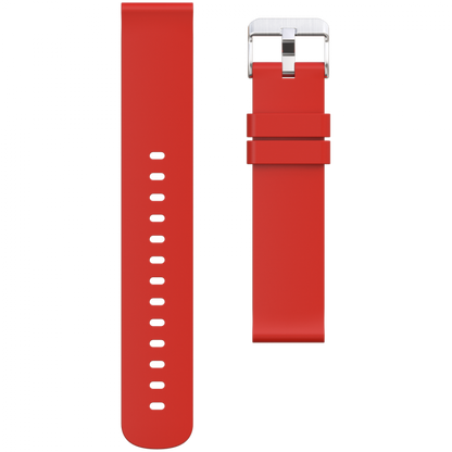 Canyon SW-58 BT-CALL Smartwatch with Call Function, Silver-Red