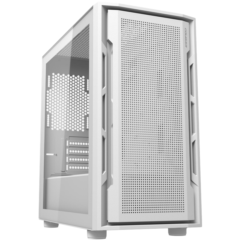 COUGAR UNIFACE Mini PC Case with Tempered Glass White