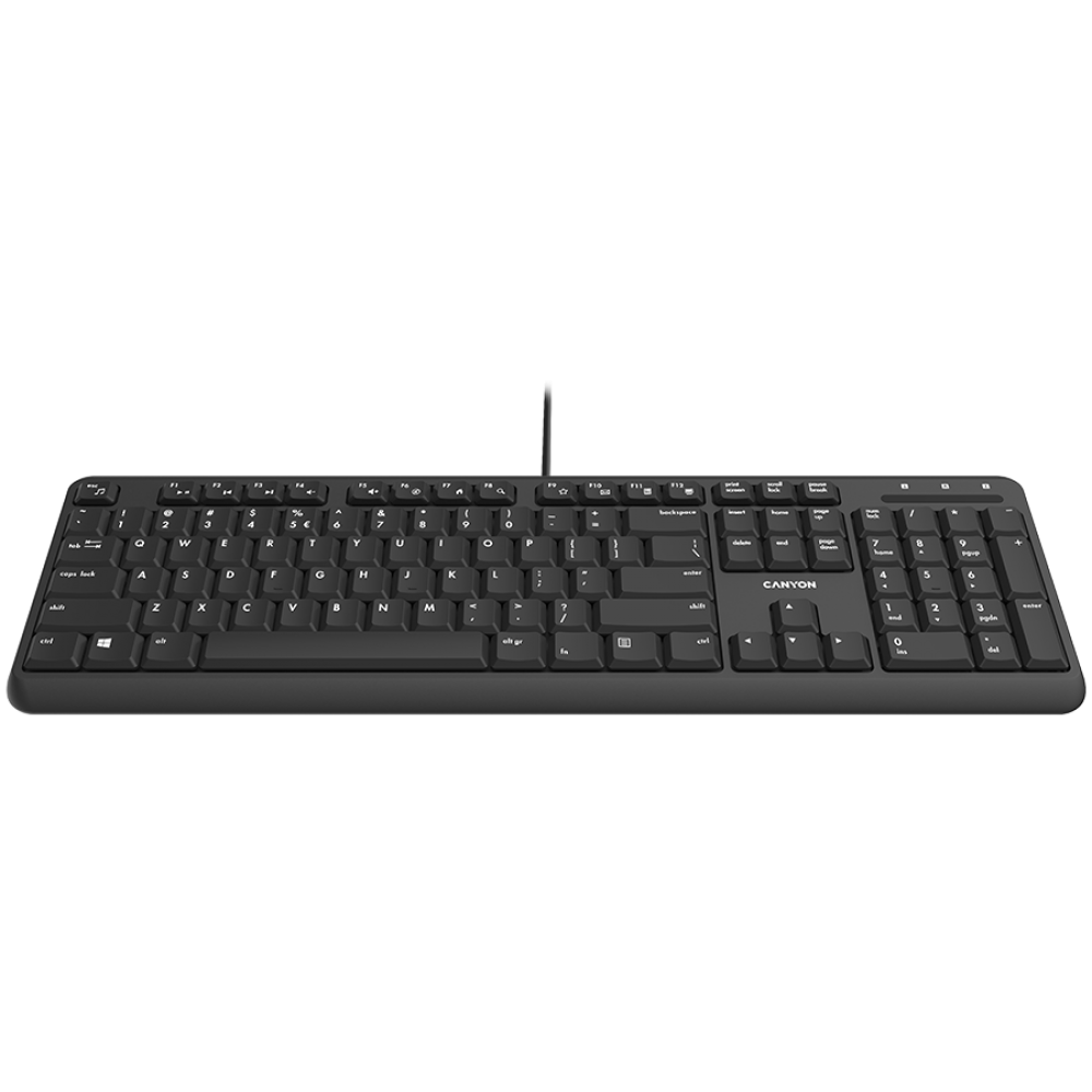 Kabelgebundene Gaming-Tastatur Canyon HKB 20 Schwarz EN-Layout
