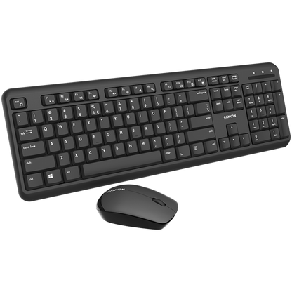 Kabellose Tastatur-Maus-Set Canyon SET-W20 schwarz