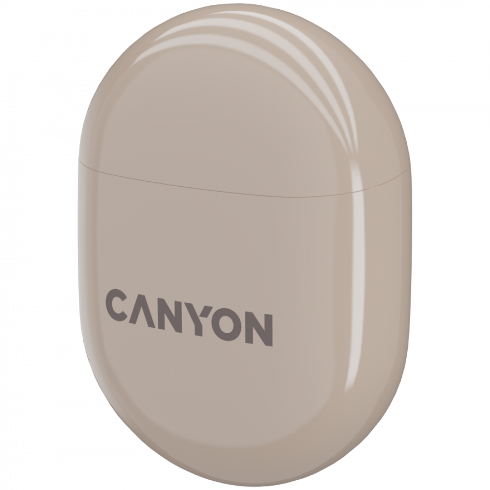 Canyon TWS 6 TWS Wireless Earbuds, Beige