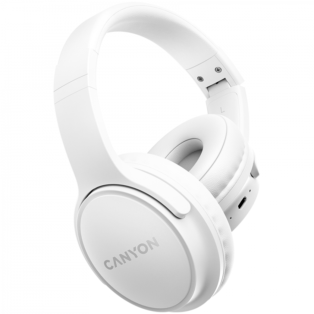 OnRiff 4 Canyon Wireless Over-Ear Headphones White