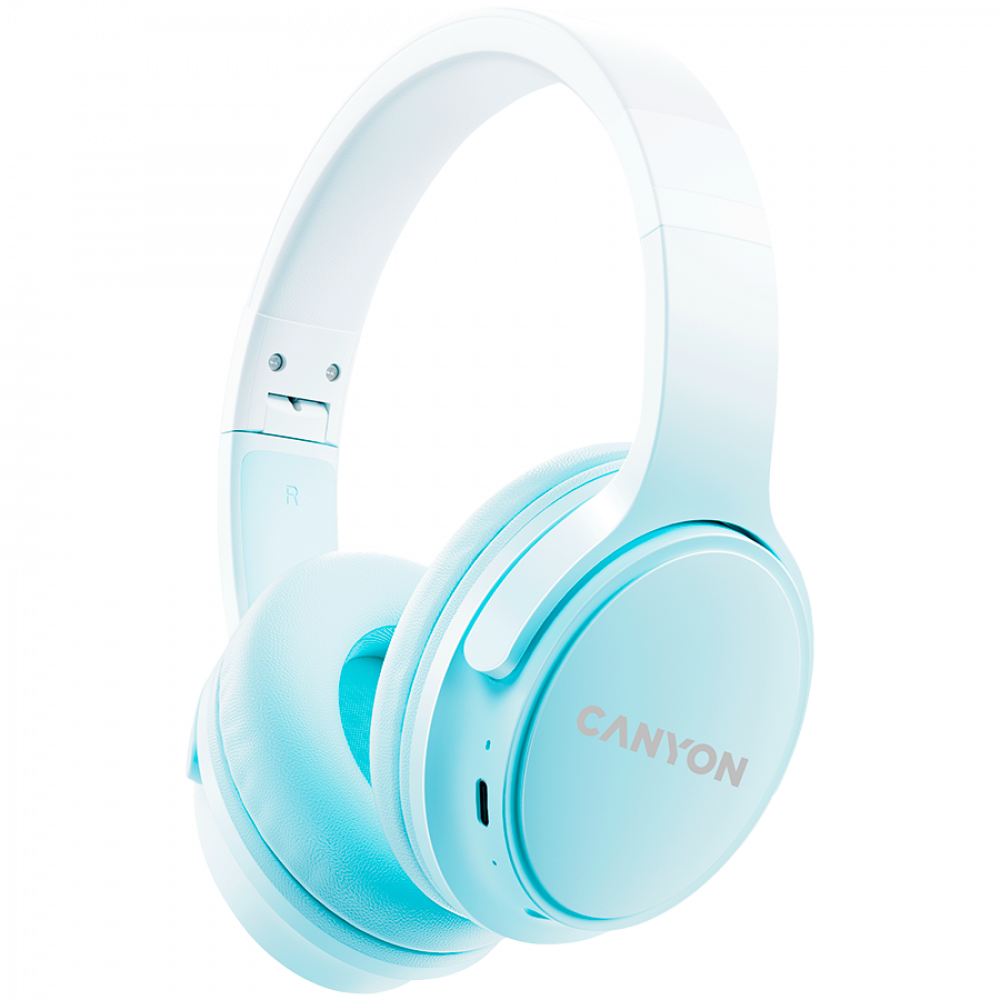 Kabellose On-Ear-Kopfhörer OnRiff 4 Bluetooth Canyon 4 blau