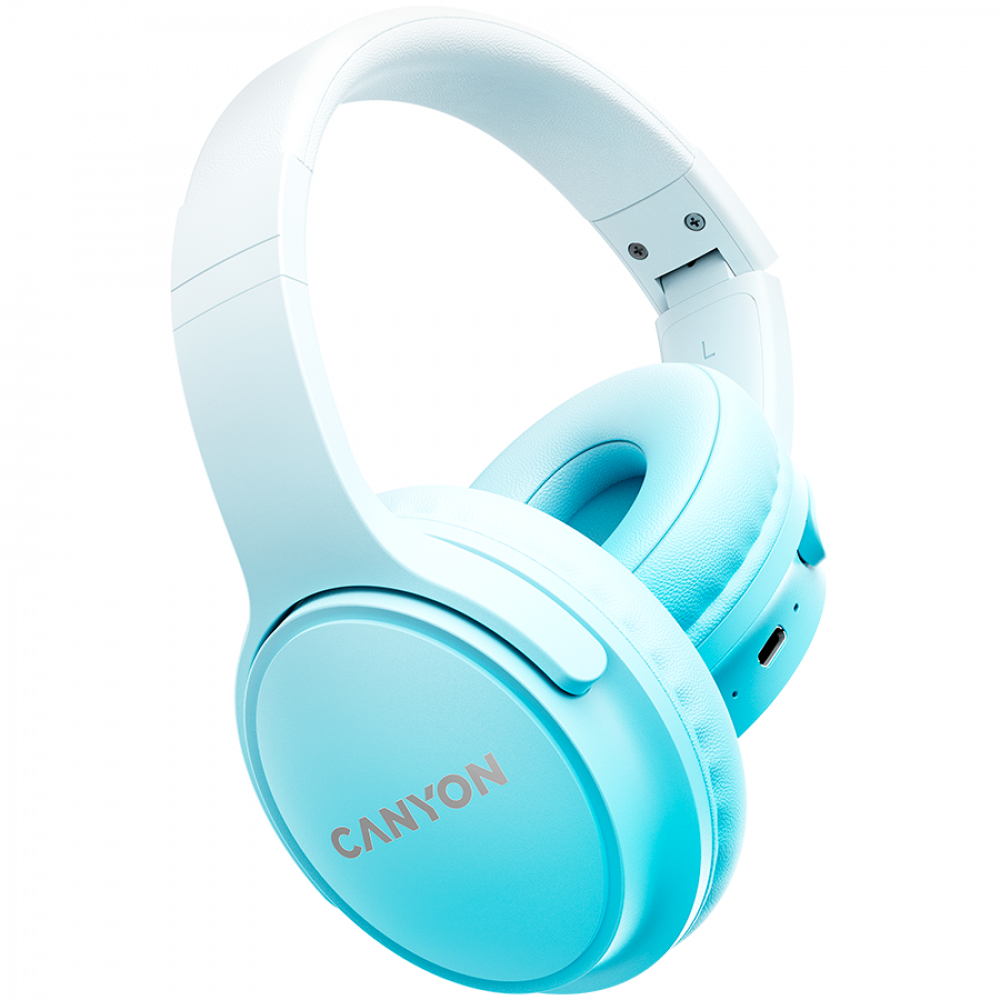 Kabellose On-Ear-Kopfhörer OnRiff 4 Bluetooth Canyon 4 blau