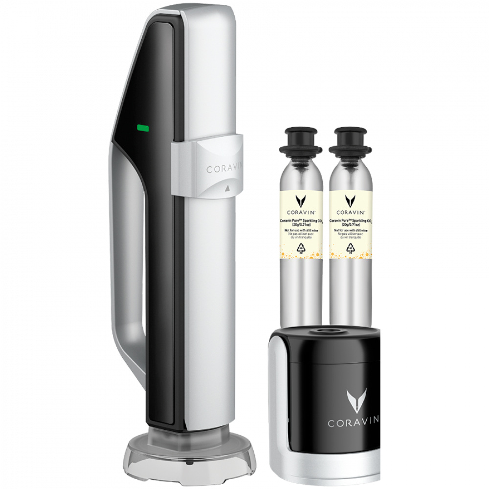 CORAVIN Sparkling, Wine Preservation System Black/Silver