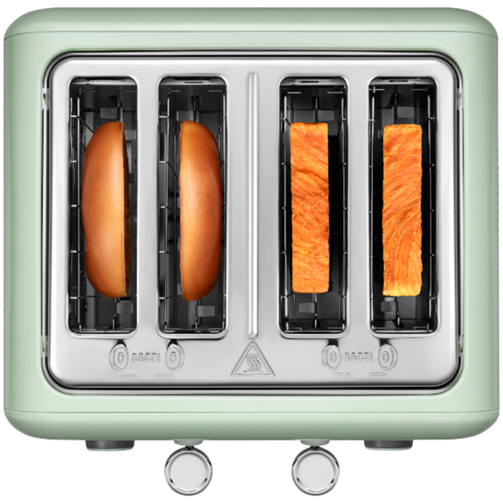 Toaster Buydeem DT640E für 4 Scheiben 1800 W Auftaufunktion Pastellgrün