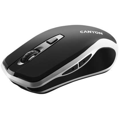 Canyon MW 19 kabellose Maus Qi-Ladung schwarz-grau