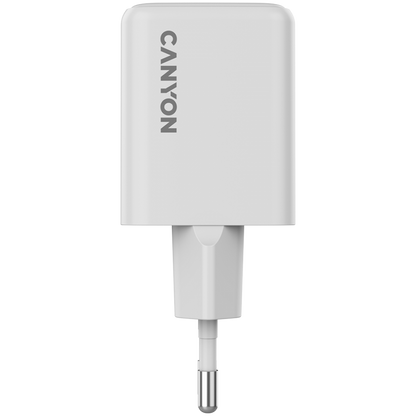 GaN-Netzladegerät 35W 2xPD EU Canyon CU35CC weiß