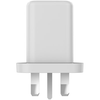 Ładowarka sieciowa 45W GaN 1xPD 1xQC UK Canyon CU45AC biała