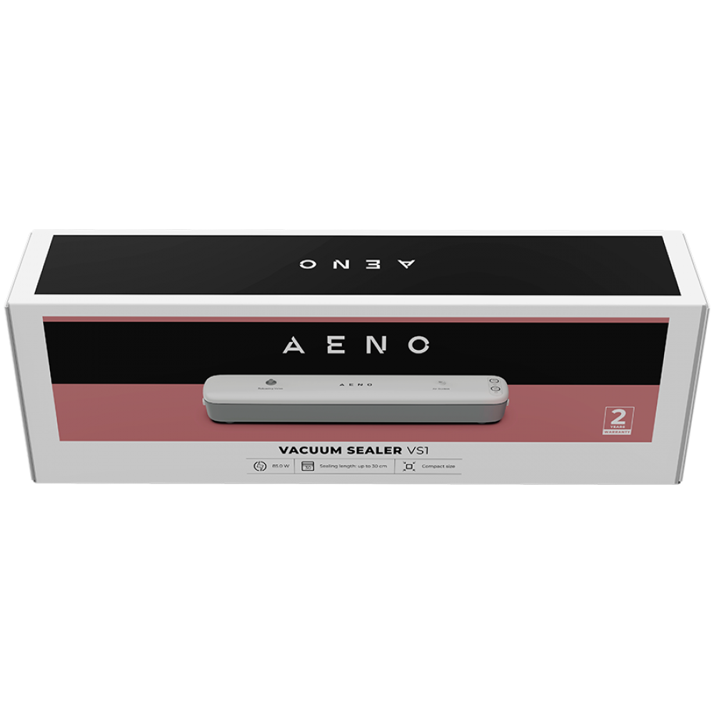 Aeno VS1 Vakuumiergerät für Lebensmittel weiß-grau