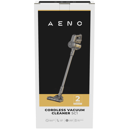 15kPa 45min lightweight Aeno SC1 gray cordless vacuum cleaner