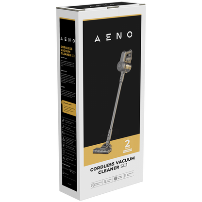 15kPa 45min lightweight Aeno SC1 gray cordless vacuum cleaner