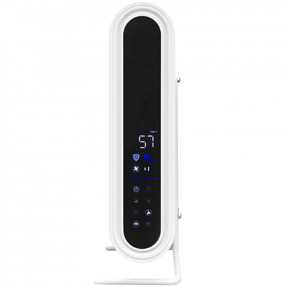 Luftreiniger 420 m³/h WLAN Ionisierung Wandmontage Aeno weiß