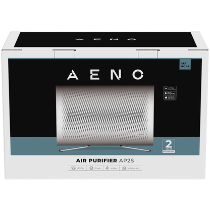 Luftreiniger 420 m³/h WLAN Ionisierung Wandmontage Aeno weiß