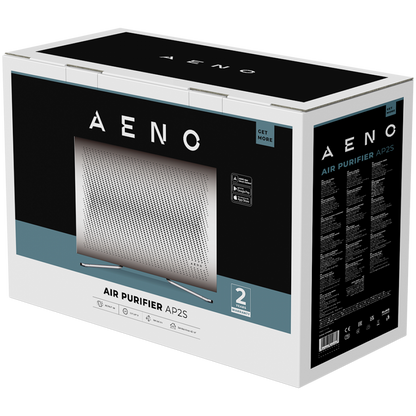 Luftreiniger 420 m³/h WLAN Ionisierung Wandmontage Aeno weiß