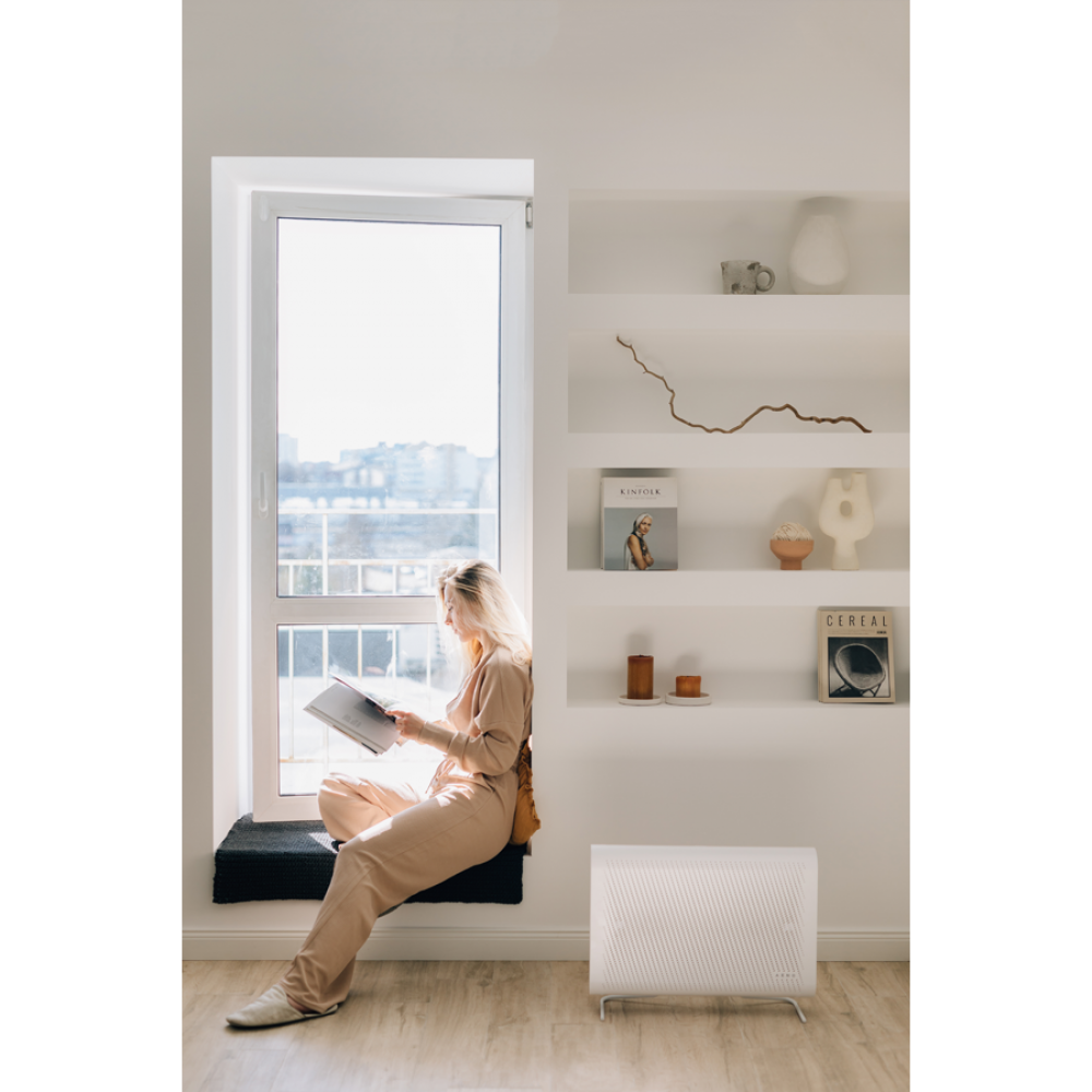 Luftreiniger 420 m³/h WLAN Ionisierung Wandmontage Aeno weiß
